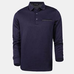 [노블진]BR24 멜란지기모카라티 1+1 남성긴팔티셔츠 기모 카라