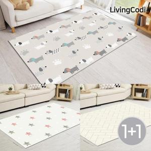 [비밀특가]리빙코디 1+1 리빙매트 150x200x1cm (8종/택1) 놀이방매트 발코니매트