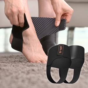 [특가][테이핑테크] 스웨이드 발목보호대 2개입 얇은 아대 러닝 마라톤 배드민턴 풋살 축구 농구