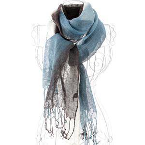 [더로라] 린넨100% 스카프 - 린넨 보카시그라 S477-1