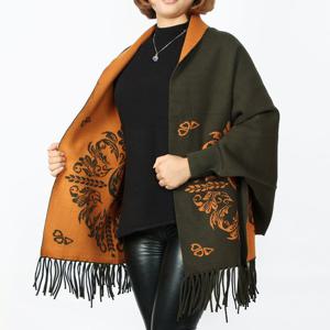 겨울신상 여성 가디건 숄/케이프 목도리 머플러 망토