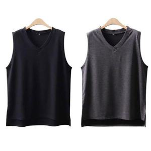 데일리 스판 조끼 여성 니트 베스트 빅사이즈 3300 (W95B253)