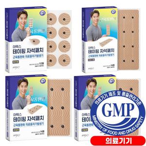 아텍스 자석패치 허리I형 플러스 세트 (동전형 112, 허리I형, 관절형28매) 자석파스