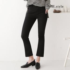 H스타일(CC)HKW4-1,2기모블랙면스판부츠컷/겨울/빅