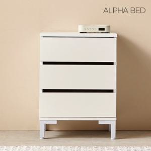 알파침대 레오 3단 서랍 침대 협탁 (배송비별도)