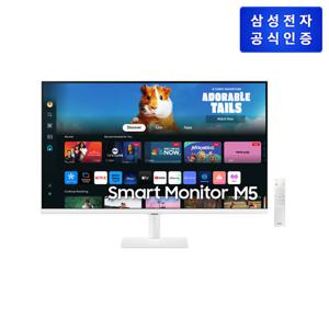 삼성 2024 스마트모니터 M5 LS32DM503EKXKR 화이트
