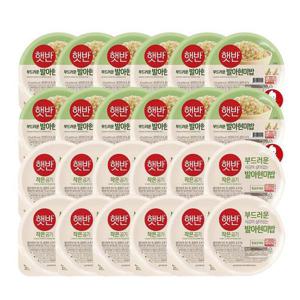 갤러리아_[CJ] 햇반 발아현미밥 210g x12개+발아현미밥 130g x12개