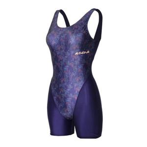 아레나 세이브존08 여성실내수영복 3부반신 U백 A4FL1PL36