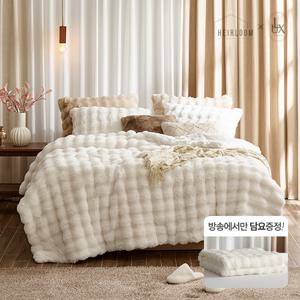 (SK/10%앱할인)에어룸 LUX 프리미엄 라셀퍼 침구세트(이불+베개커버2+슬림토퍼 +방송에서 블랭킷 1장 더)