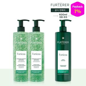 [Get뷰티]포티샤 슈퍼볼륨 샴푸 600ml 듀오(+마스크600ml증정)(+페이백7프로)