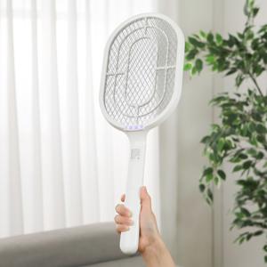이노크아든 IA-IB700 2W 커브 충전식 전기 해충퇴치기 모기채 휴대용 캠핑용