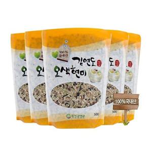 [증산왕김연도]김연도 오색현미 500g 10봉
