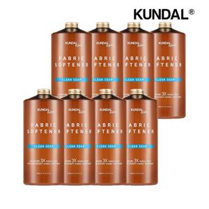쿤달 시그니처 3배 초고농축 리치 퍼퓸 엑스퍼트 섬유유연제 클린솝 1580ml x8개
