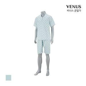 [균일가][정상가 125000원]실크필 체크나염 남성파자마(SVPA4336M)