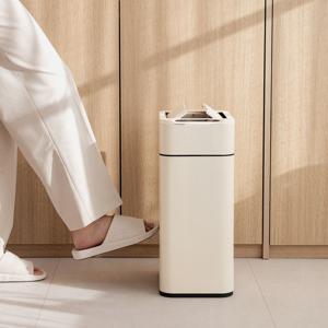 [단독] 스마트 자동 센서 냄새차단 기저귀 쓰레기통 20L 대용량 종량제 호환 휴지통