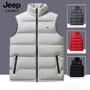 [APP전용][3%쿠폰다운] JEEPSPIRIT 지프스피릿 남녀공용 패딩조끼 아웃도어 패딩베스트