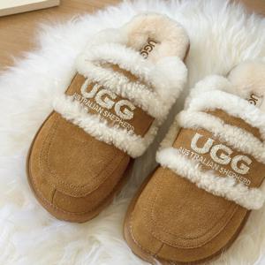 [APP전용][4%쿠폰다운] 호주 에버어그 AS2089 릴리 UGG 빅로고 어그슬리퍼 양털슬리퍼
