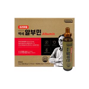 로지나 프리미엄 오한진의 백세알부민 마시는 알부민 영양제 1박스