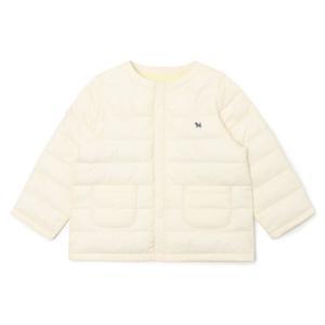 [최종혜택가:30,760원][블루독베이비]경량 점퍼(크림)(44A19-113-01)