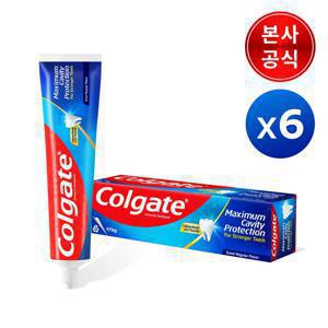 [APP 전용] 콜게이트 캐비티 프로텍션 불소치약 레귤러/쿨민트 6개/10개 외 고불소 치약/가글