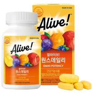 얼라이브 원스데일리 멀티비타민 100정