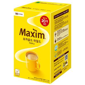 맥심모카골드 마일드 커피믹스 180T
