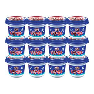 찰떡 일품 팥빙수 아이스크림 240ml X12개