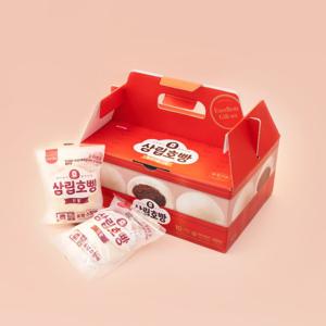 겨울간식 삼립호빵 10+10입 단팥 야채 피자 호빵