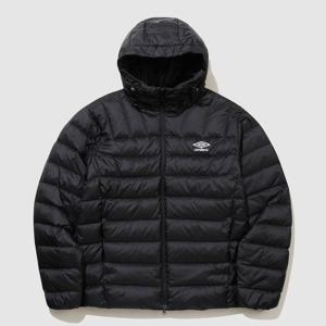 엄브로 페더플렉스 경량 후드형 다운 자켓 BLACK UQ321CDJ95 BLK0
