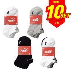 [APP전용] 푸마 크레오라 스니커즈 양말 10팩(PACK)