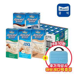 아몬드브리즈 5종 오리지널/언스위트/프로틴 外 190ml 24개입+후기이벤트 레디백 10명 추첨