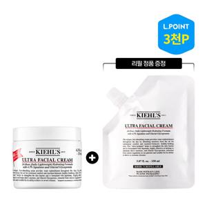 [10적립] 키엘 수분크림 1+1 (125ML+150ML/정상가 190,000)(+ L.POINT 3천점)
