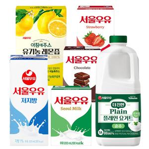서울우유 멸균우유 모음전 / 치즈 주스 두유 프로틴 레몬즙