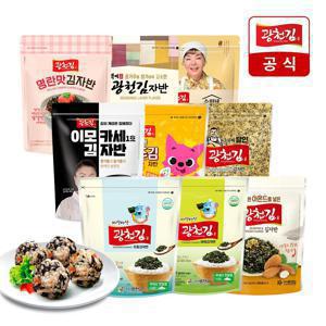 [광천김] 소문난 돌자반 5봉 외 인기 김자반 모음전 / 해물 모둠, 아몬드 外