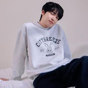 시티 스내피 그래픽 스웨트 셔츠_3COLORS