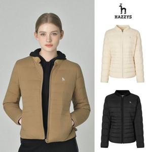 [행사]헤지스여성 구스 다운 경량패딩 평상겸용 스윙 골프점퍼 HWJU5D902