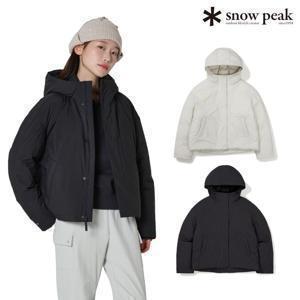 [최초가:369,000원]  우먼스 후드 구스 미들 다운 캠핑룩 S23WWKDJ23_BS_L