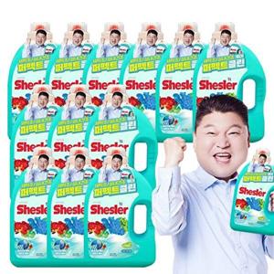 [아토세이프]쉬슬러 퍼펙트클린 액체세제 에이프릴3.05L 12개