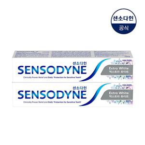 센소다인 엑스트라 화이트 민감성 치약 120g x2개