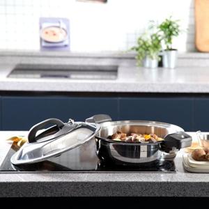 [리퍼] 엑스쿠첸 통5중 멀티쿡 저압냄비 24cm (4L)