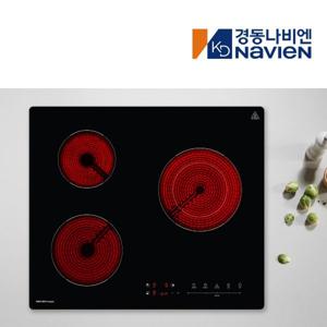 3구 라디언트 쿡탑 렌지 하이라이트 전기레인지 ERH1403