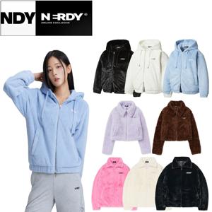 공용 페이크 컬리 뮬리 퍼 후드 하이넥 점퍼 선택3종