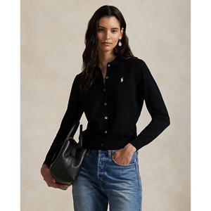 폴로 랄프 로렌 여성 폴로 칼라 버튼 카디건(WMPOSWENDW20437001)