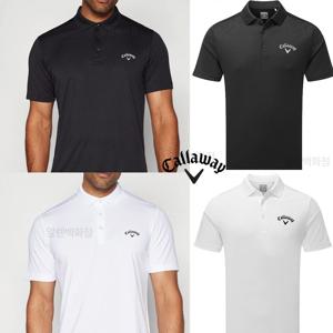 캘러웨이 남성골프웨어 토너먼트 폴로 에콤 카라 골프반팔티셔츠