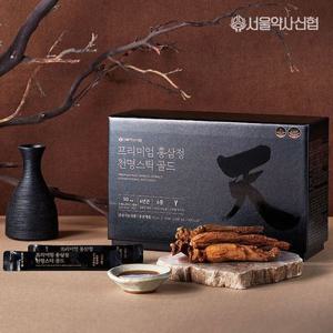 [본사]대용량 1000ml 프리미엄 홍삼정 천명 스틱 골드 100포