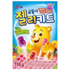 [소비기한25/12/01]브레드가든곰돌이젤리키트(114G)