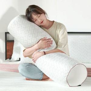 여름 냉감 쿨 바디필로우 긴 쿠션 안고자는 죽부인 롱쿠션 베개 듀라론 커버