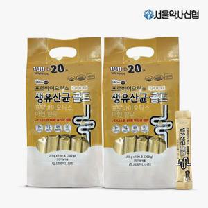 락토온 프로바이오틱스 생유산균 골드 2.5g 120포 2세트 (240포)