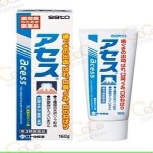 아세스치약 오리지날 160g x3개 사토치약,일본치약 시원한치약
