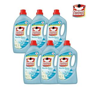 [오미노비앙코] 롯데홈쇼핑 단독 특대용량 2.6L 세탁세제 화이트머스크향  2.6L 6통